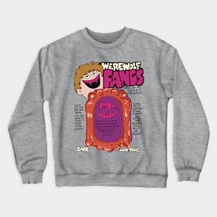 Werewolf Fangs Crewneck Sweatshirt